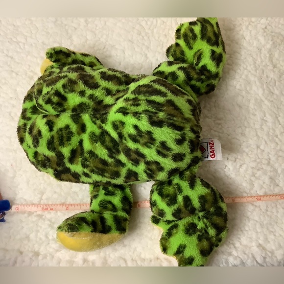 GANZ Webkinz Plush Bullfrog HM114 Stuffed Animal Frog Toy No code - Picture 5 of 7
